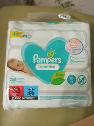 Вологі cepветки дитячі PAMPERS Sensitive 52 шт (8001841041391) фото від покупців 14