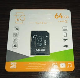 Карта памяти T&G MicroSDXC 64GB Class 10 UHS-I U1 + SD-адаптер (TG-64GBSDCL10-01) фото от покупателей 12