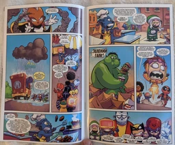 Велетенський Малий Marvel. Випуск 1. Месники проти Людей Ікс фото від покупців 1