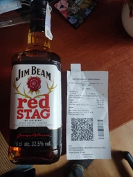 Ликер Jim Beam Red Stag 4 года выдержки 0.7 л 32.5% (5060045590275_5010278100710) фото от покупателей 2