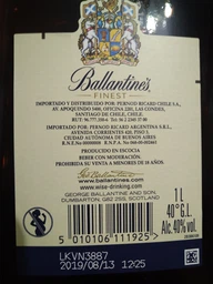 Виски Ballantine's Finest 1 л 40% в подарочной упаковке (5010106111925) фото от покупателей 11