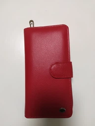 Вертикальний молодіжний гаманець із натуральної шкіри ST Leather Чорний для карт унісекс (bg193fash00) фото від покупців 11