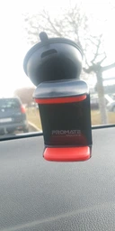 Автодержатель для телефона Promate Mount-2 Black (mount-2.black) фото от покупателей 11