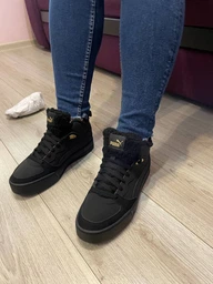 Кеди Puma Skye Demi Teddy Black/Black/Team Gold р 9/40/25.8см фото від покупців 3