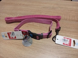 Поводок для собак из восстановленного хлопка Collar WAUDOG Re-cotton светоотражающий, M, Ш 20 мм, Дл 200 см (03099) фото от покупателей 1