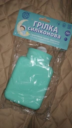 Грелка силиконовая Киевгума 360 мл мятная (A55010000081179) фото от покупателей 6