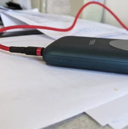 Батарея універсальна Vinga 10000mAh Wireless QC3.0 PD Soft Touch (PowerBank) Фіолетовий, павер банк, павербанк, повербенк фото від покупців 3