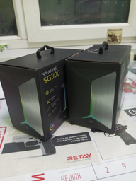 Акустична система 2E Gaming Speakers SG300 2.0 RGB 3.5 мм Black (2E-SG300B) фото від покупців 10