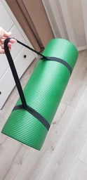 Килимок для йоги та фітнесу PowerPlay 4151 NBR Performance Mat Зелений (183x61x1.5) фото від покупців 14