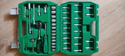 Набір інструментів, 46 од., 1/4" INTERTOOL ET-6046SP фото от покупателей 15