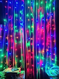 Светодиодная гирлянда Shine X-mas Lights 200-4 Штора занавесь 156LED 2*2 метра белый