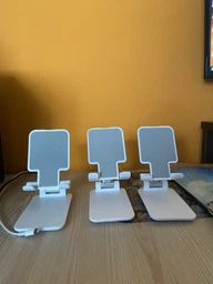 Підставка для телефону, смартфона, планшета Folding desktop phone stand Чорна фото від покупців 16
