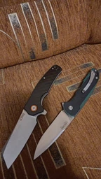 Нож CJRB Knives Rampart CF Black (27980253)