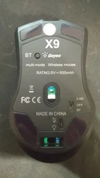 Мышь беспроводная, бесшумная игровая SENOIX™ Silent X9 Pro bluetooth + 2.4 gHz, с аккумулятором и подсветкой фото от покупателей 16