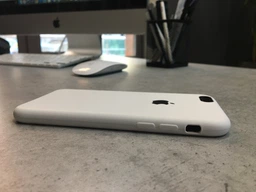Чохол Silicone case для IPhone 6/6s Blue синій фото від покупців 1