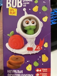 Упаковка натуральных конфет Bob Snail Яблоко-Груша и игрушка 20 г х 16 шт (4820219344933) фото от покупателей 8