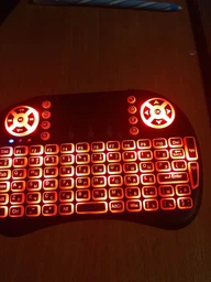 Клавиатура для телевизора KEYBOARD беспроводная с подсветкой (Через USB адаптер) Черная (893391) фото от покупателей 16