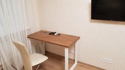 Письменный стол Ferrum-decor Драйв 750x1400x600 Белый металл ДСП Дуб Сан-Марино 32 мм (DRA184)