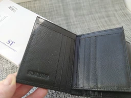 Гаманець жіночий ST Leather із натуральної шкіри горизонтальний чорний для прав (bg184fash11) фото від покупців 2