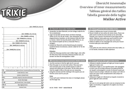 Защитные ботинки для собак Trixie "Walker Active" XL 2шт. черные (TX-19467)