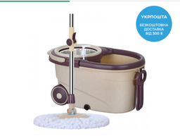 Турбо-швабра з відром та центрифугою Spin MOP 360 Блакитна