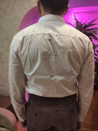 Рубашка хлопковая мужская Colin's CL1041350WHT XS White фото от покупателей 14