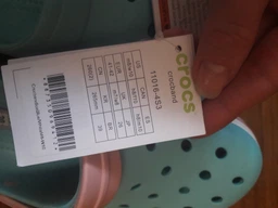 Сабо Crocs Crocband Clog Ice Blue M5W7-37-24 см 11016-W фото від покупців 7