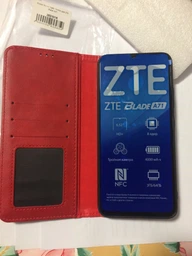 Чохол-книжка Deexe Retro Style для ZTE Blade A71 - Black