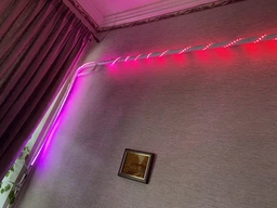 Светодиодная лента с пультом 5 метров 300 LED RGB MOD-5050 Разноцветная фото від покупців 15