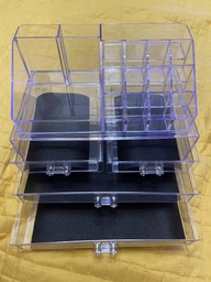 Акриловый органайзер для косметики Cosmetic Storage Box фото от покупателей 1