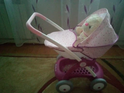 Коляска для ляльки Smoby Toys Baby Nurse Прованс Модерн люлька, з кошиком (254103) (3032162541036) фото від покупців 2