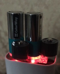 Акумулятор USB ColorWay AA/HR06 Li-Pol 1200 mAh BL 2шт фото від покупців 3