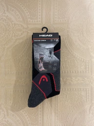 Носки Head Hiking Crew Unisex 2-pack 35-38 black/red 781001001-232 фото от покупателей 2