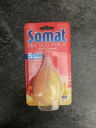 Ароматизатор для посудомийної машини Somat Deo Duo-Pearls Lemon & Orange (9000101000436) фото від покупців 9