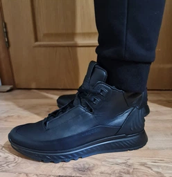 Чоловічі черевики Ecco Exostride М 42 чорний 835344 (01001) фото от покупателей 4