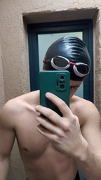 Окуляри для плавання Speedo Aquapure Gog AU Red/Smoke (5051746919762)