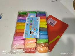 Воздушный пластилин Super Light Clay 36 цветов с доской набор фото от покупателей 3