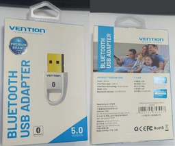 Bluetooth-адаптер Vention 5.0 RTL8761B 20 м, до 7 устройств Белый (CDSW0)