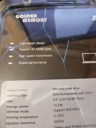 SSD диск Golden Memory 240GB 2.5" SATAIII TLC (AV240CGB/GMSSD240GB) фото от покупателей 6