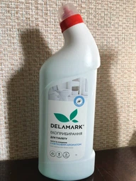 Засіб для чищення унітазу DeLaMark з квітковим ароматом 1 л (4820152331861) фото від покупців 2