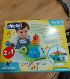 Игрушка-сортер музыкальная Chicco Черепаха (10622.00)