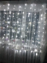 Гирлянда светодиодная Штора Xmas 160 LED 2х2 м&nbsp;Мульти фото от покупателей 1