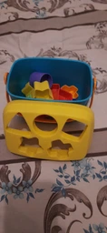 Ведерко с кубиками Fisher-Price Яркое (FFC84)
