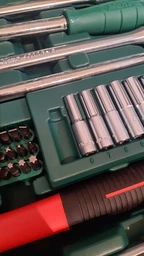 Набір інструментів Hans Tools 1/2" і 1/4" 158 предметів (ТК-158VF) фото від покупців 1