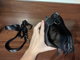 Чоловіча компактна сумка Vintage із натуральної шкіри для документів чорного кольору (bg146fash07) фото від покупців 18