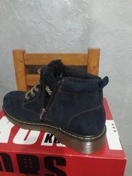 Мужские зимние ботинки кожаные Konors 7138/3-48 45 28.5 см Черные (KN2000000385624) фото от покупателей 6