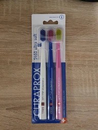Набор зубных щеток Curaprox CS 5460 Ultra Soft ультра-мягкая Белая + Синяя + Розовая 3 шт (CS5460/3-01) фото от покупателей 3