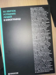 50 звичок успішних людей в інфографіці - 978-617-7966-42-4 фото от покупателей 1