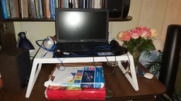 Поднос с ножками IKEA KLIPSK белый 002.588.82 фото от покупателей 4
