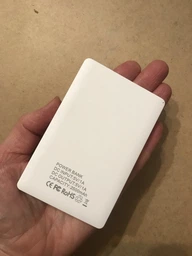 Супер ультра тонкий Повер Банк Power Bank DIAMOND-UA 1000mA Li-polimer Белый